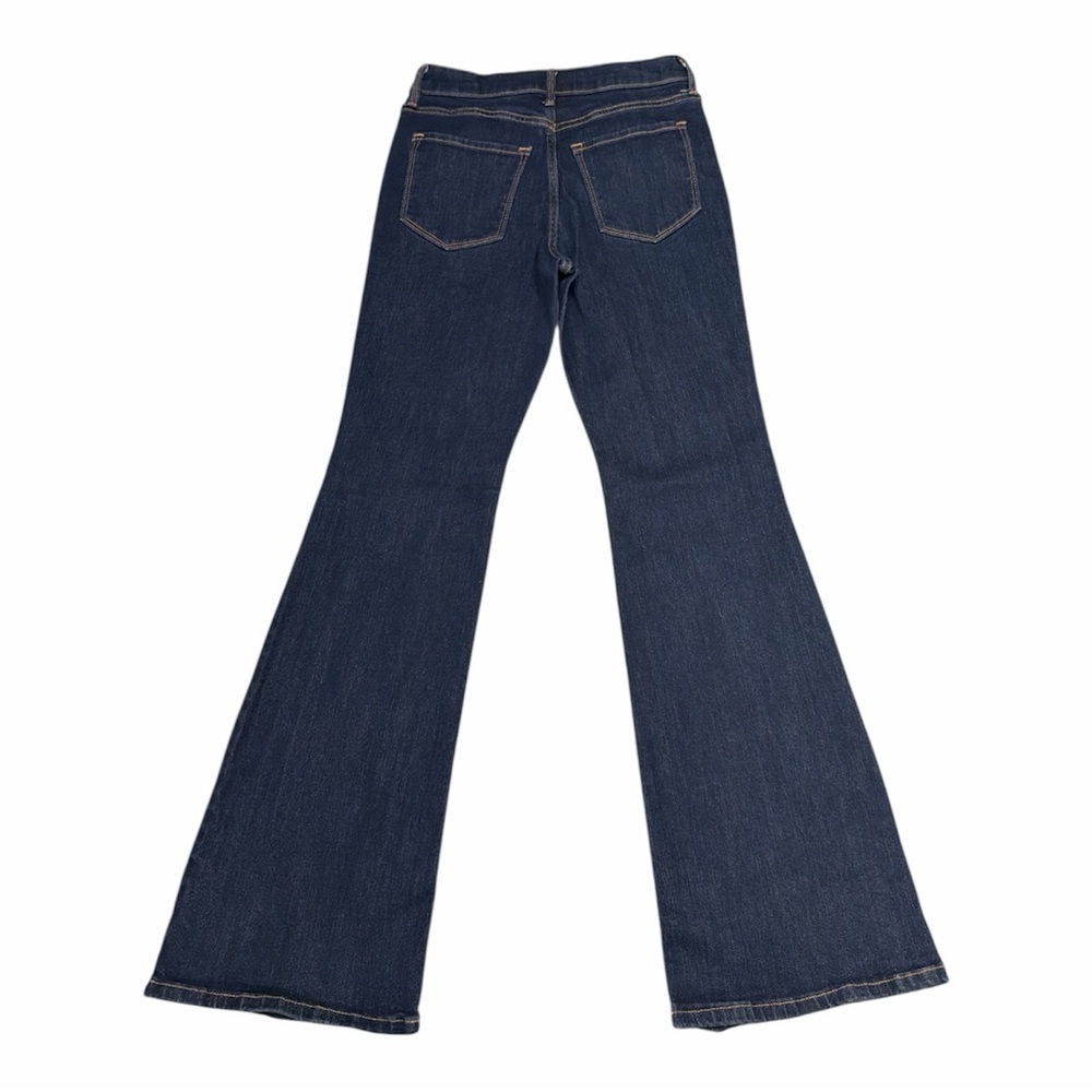 Old Navy Size 2 Dark Blue Flared Women’s High Rise Jeans - Picture 2 of 4